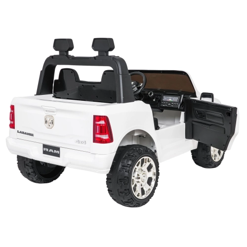 Straż Pożarna Pojazd RAM 3500 na Akumulator Biały JJ2599